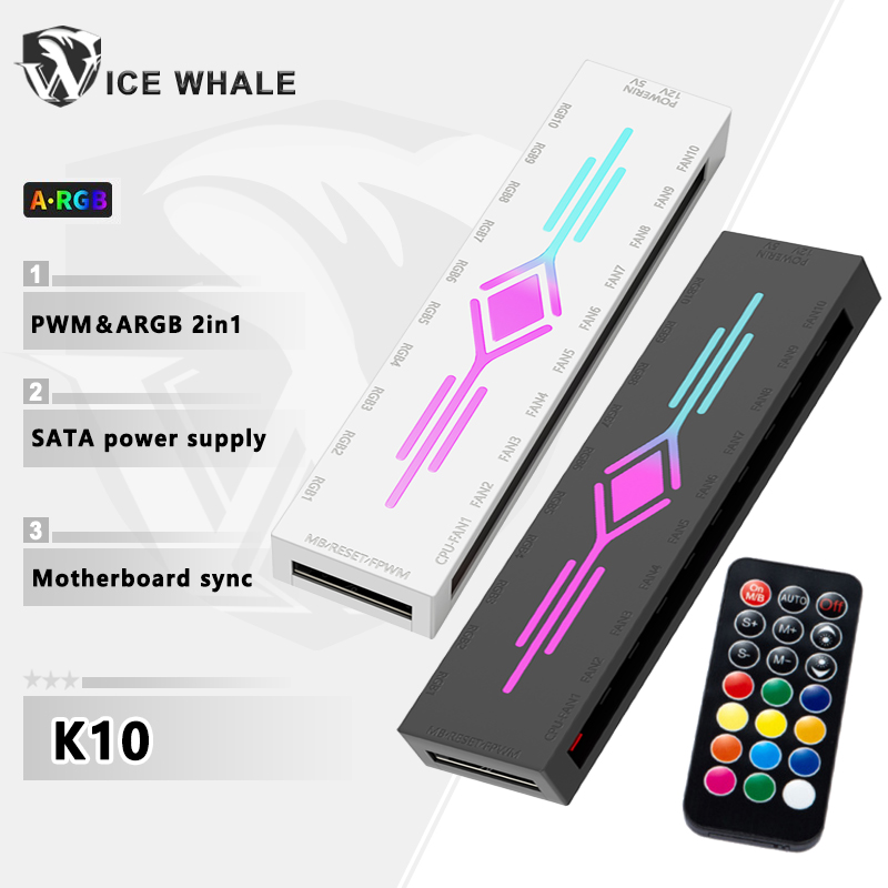 Case Fan Controller - موزع مراوح ICE Whale K10 1