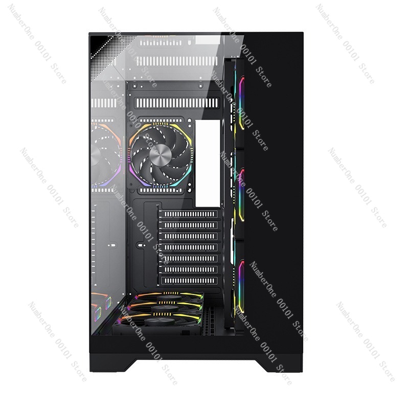 علبة كمبيوتر للألعاب ATX مع زج - مراجعة Pc Chassis وسعره
